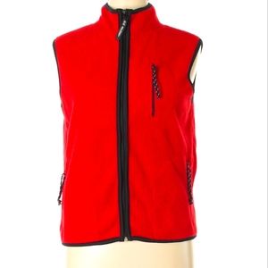 🇺🇦 Fleece Zipper Vest Holidays Christmas Festive Men's Women's Unisex